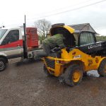 Komatsu Come to the Rescue of Racehorse Rescue Centre